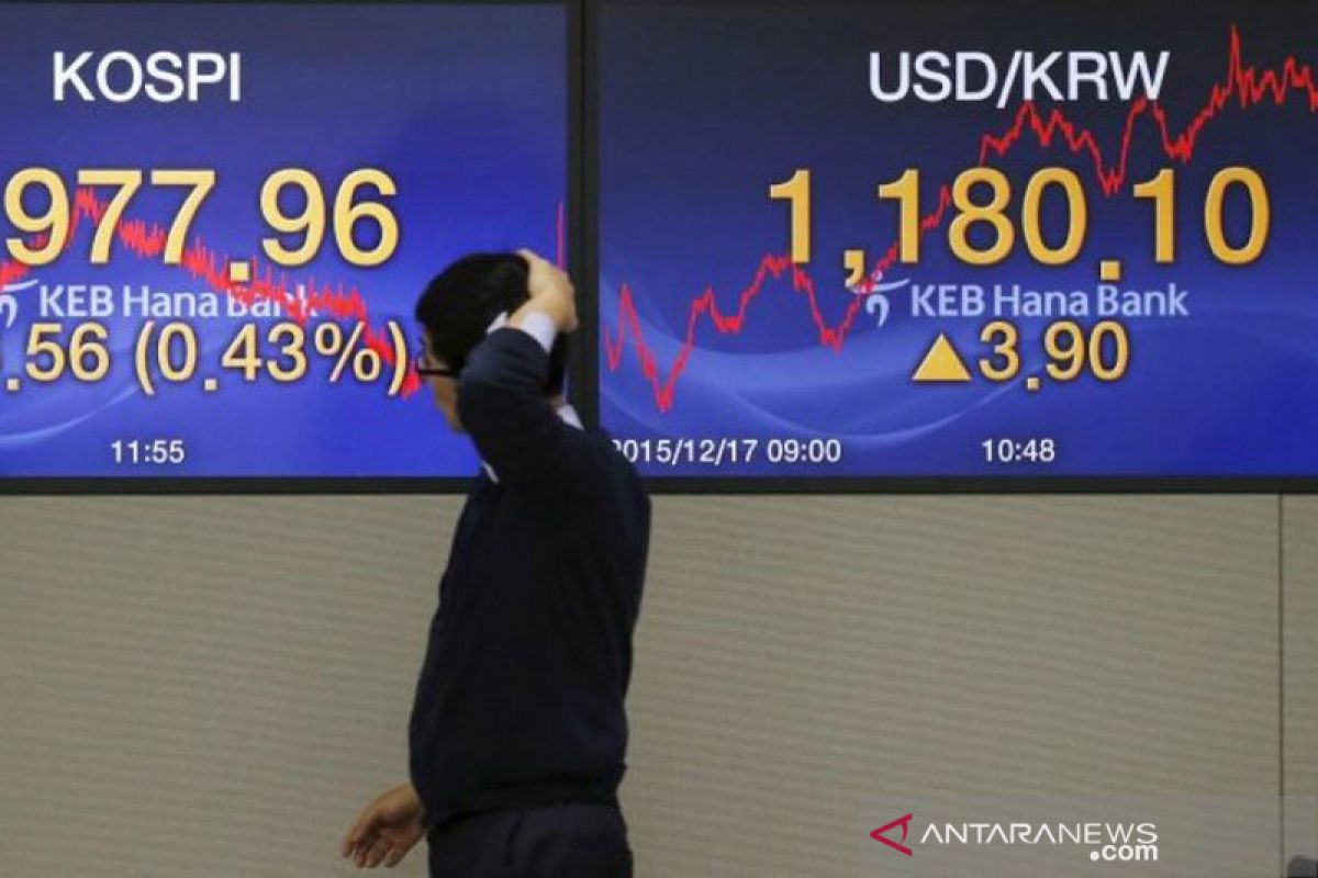 Bursa saham Seoul berakhir menguat 0,45 persen