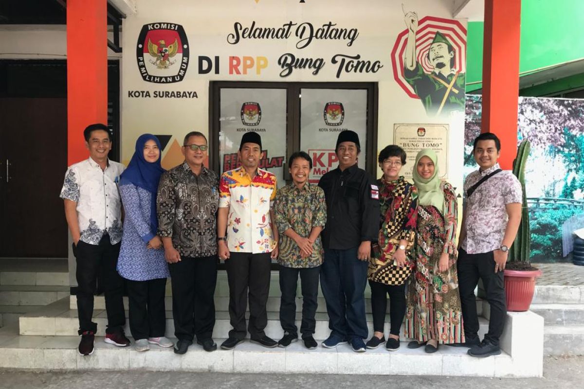 KPU Jatim tanyakan perkembangan NPHD baru Pilkada Surabaya