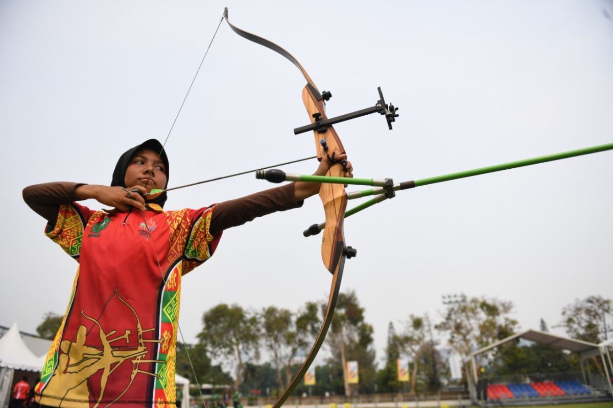 Sumut, Yogyakarta, dan Riau berbagi emas di panahan Popnas