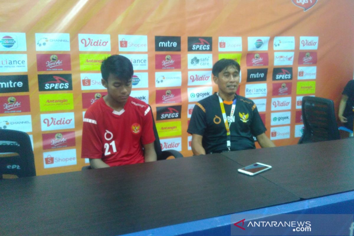 Pelatih tim pelajar Indonesia minta maaf, pemain sudah maksimal