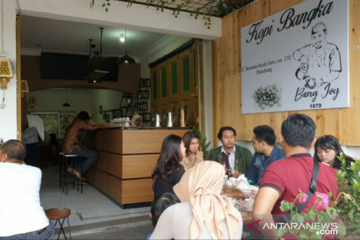 Kopi Bangka Bang Joy dapat respon positif masyarakat Babel di Bandung