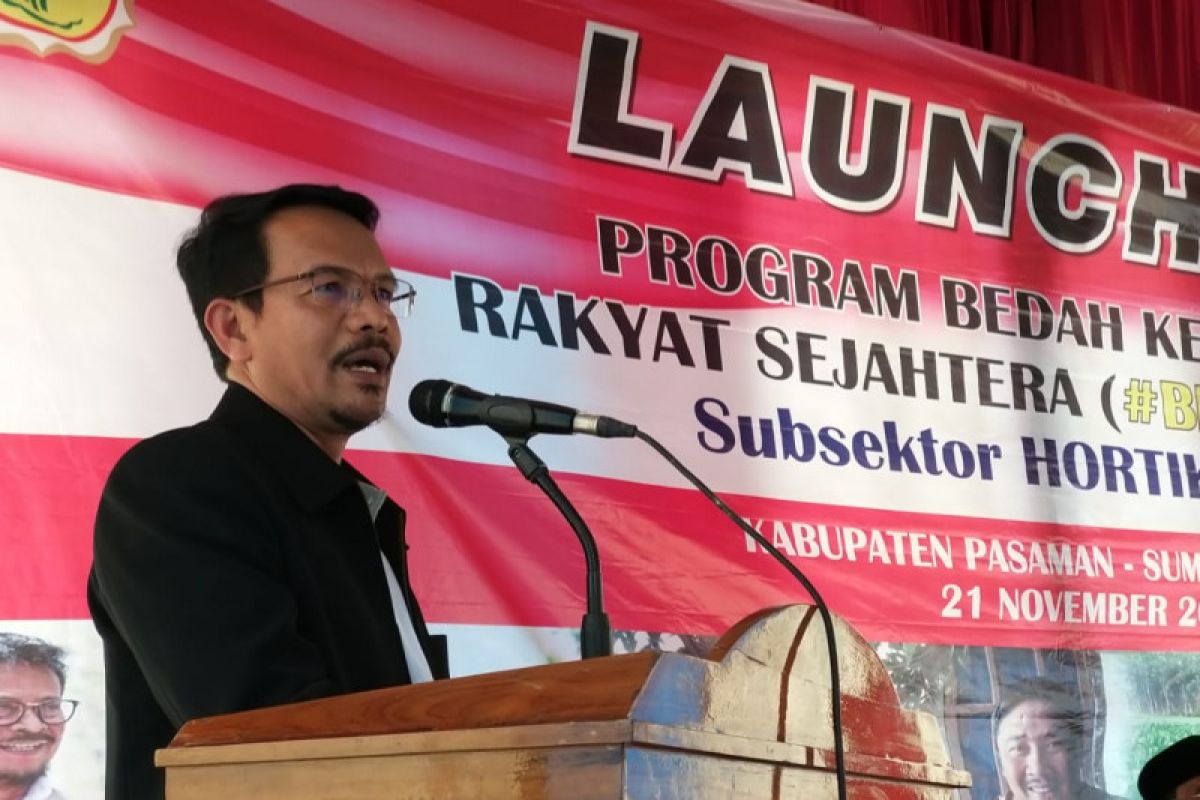 Kementan siap entaskan kemiskinan di Pasaman melalui Program BeKeRja