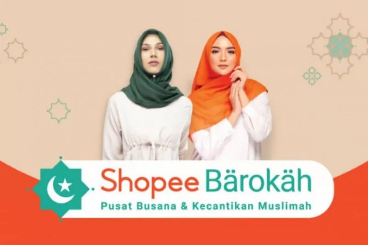 Fashion muslimah di Shopee Barokah