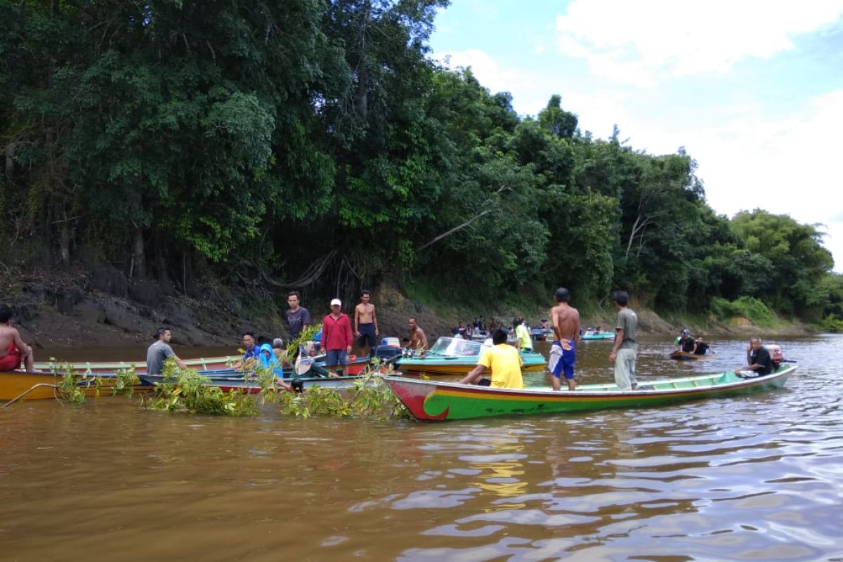 Tertimpa pohon longsor, Siti Jahara tenggelam di Sungai Kapuas