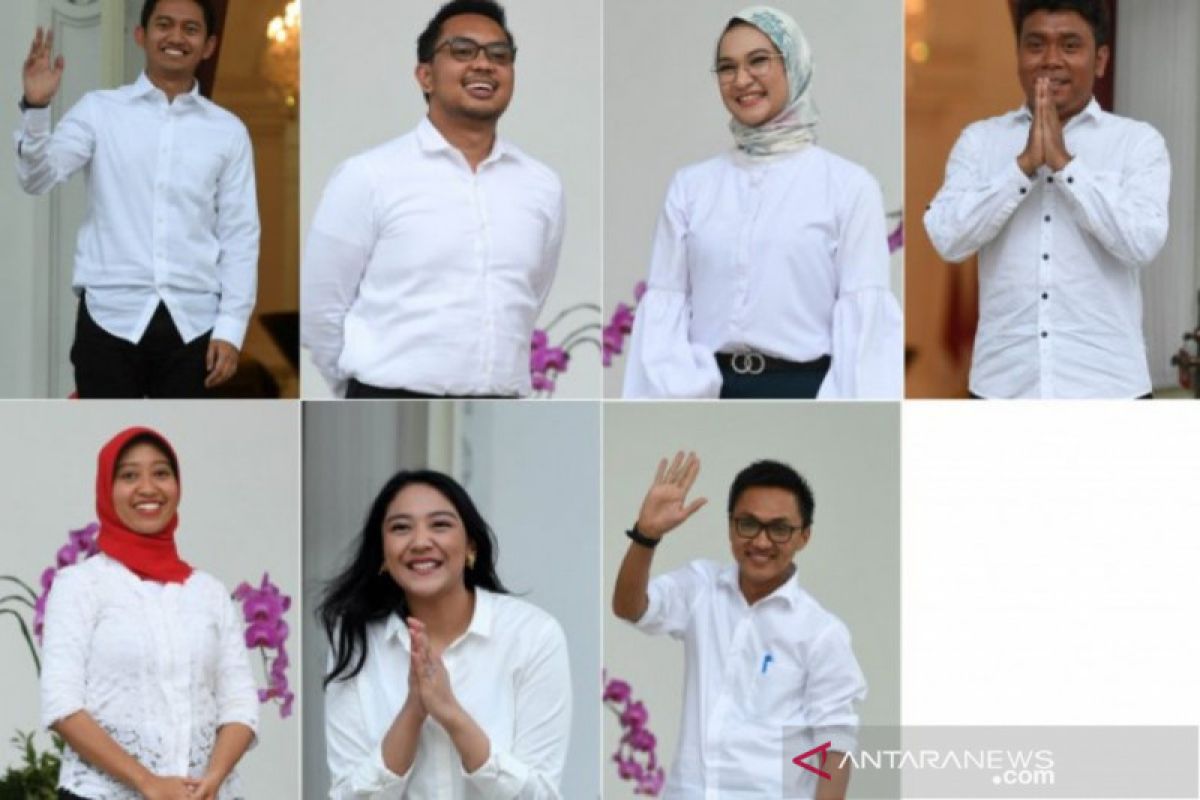 Pelajaran singkatnya "pengabdian" stafsus milenial presiden