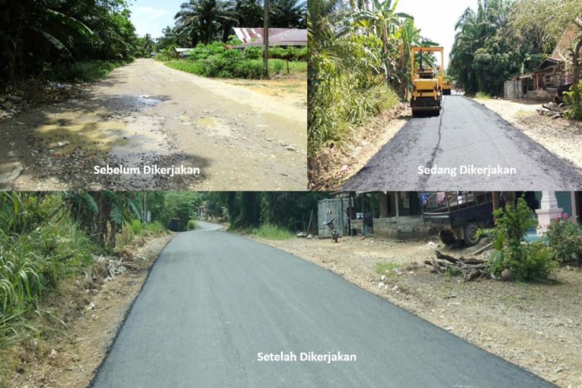 Puluhan tahun tak tersentuh, kini jalan Bajamas mulus dan ekonomi warga meningkat