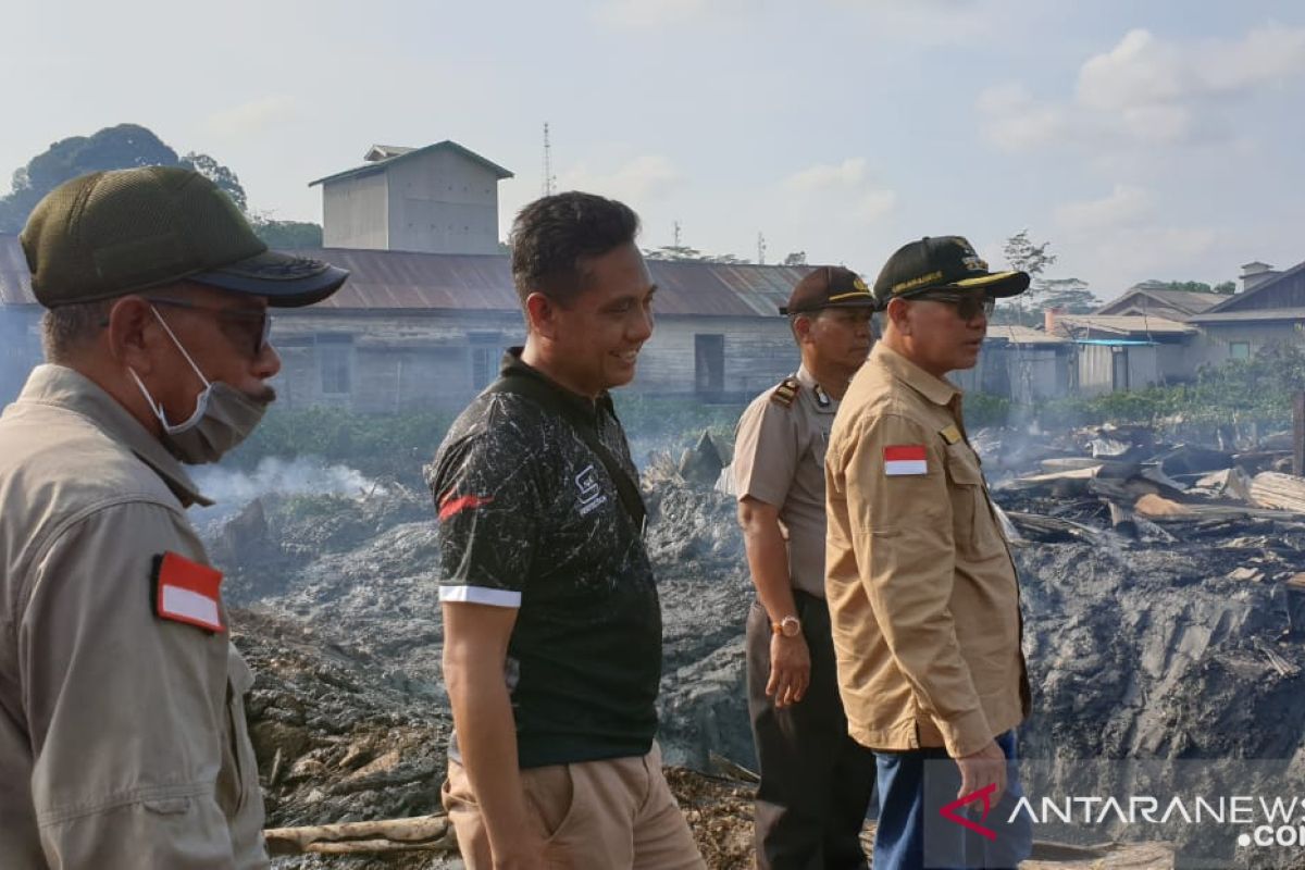 Bantuan untuk korban kebakaran di Pulau Sebuku mulai mengalir