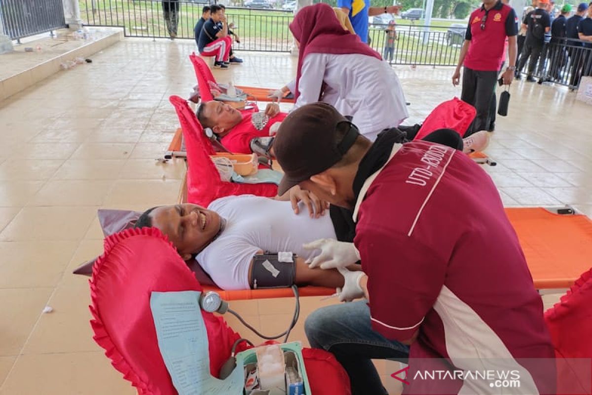 Donor darah HUT Aceh Timur kumpulkan 71 kantong