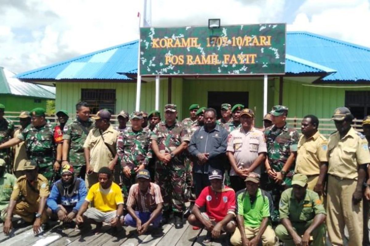 Pangdam Cenderawasih meninjau lahan untuk bangun kodim di Asmat