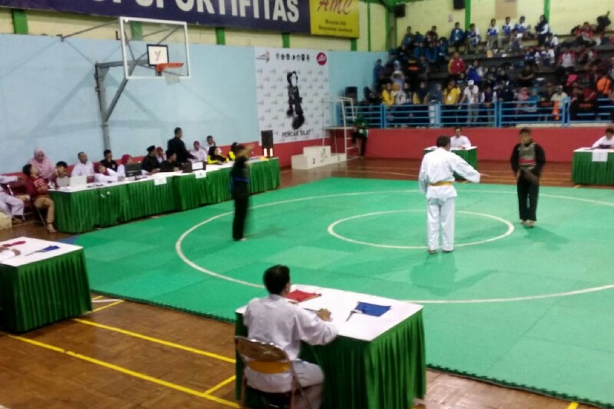 6 pesilat Sumut melaju ke babak kedua Pospenas VIII