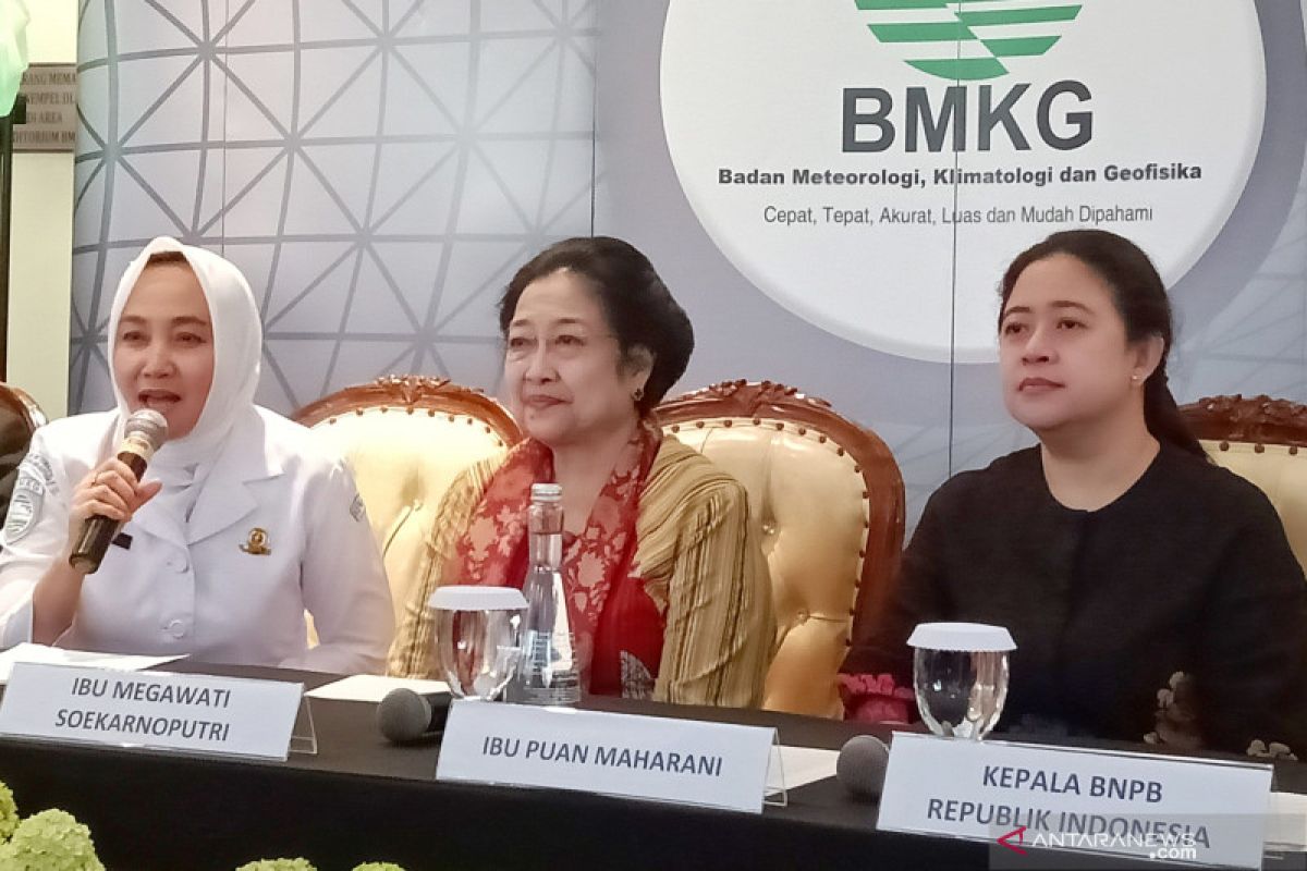Megawati mendorong penanganan bencana masuk kurikulum sekolah