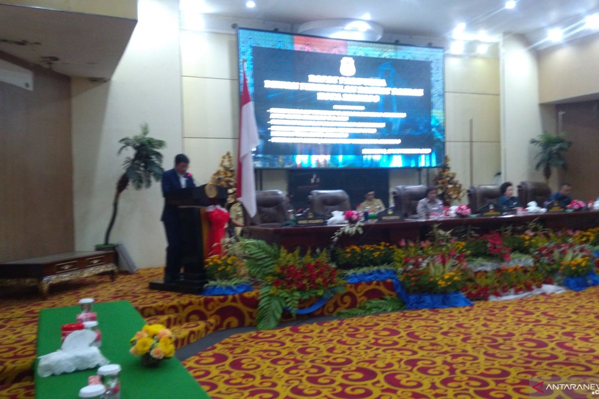 DPRD-pemkot Manado  tetapkan APBD 2020