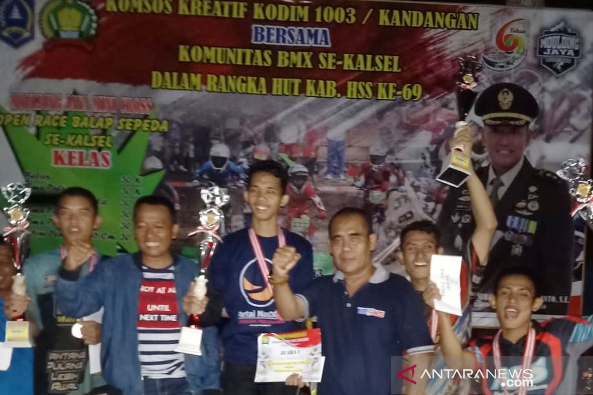 Nasdem bina atlet balap sepeda hingga juara dan wakili HST di Porprov