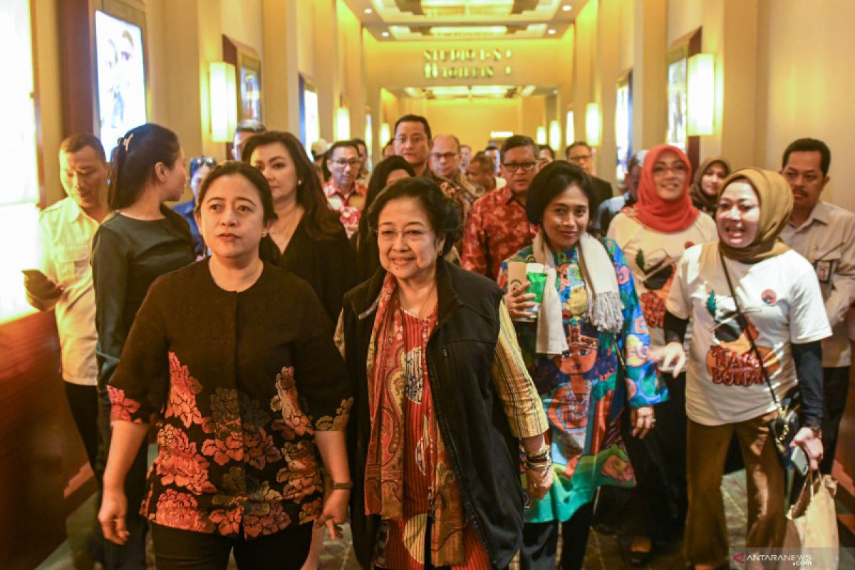 Megawati hadiri nobar film Nagabonar Reborn