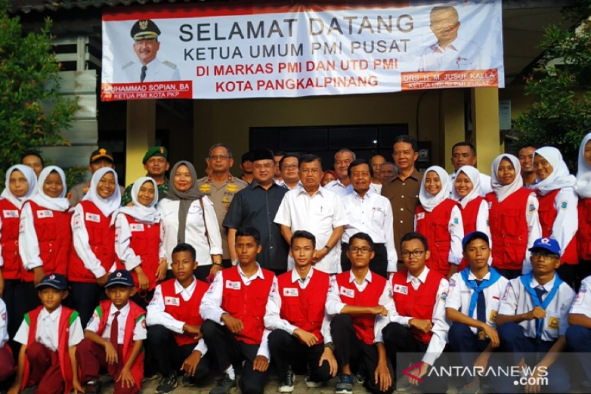 Jusuf Kalla tinjau potensi ekonomi di Bangka Belitung