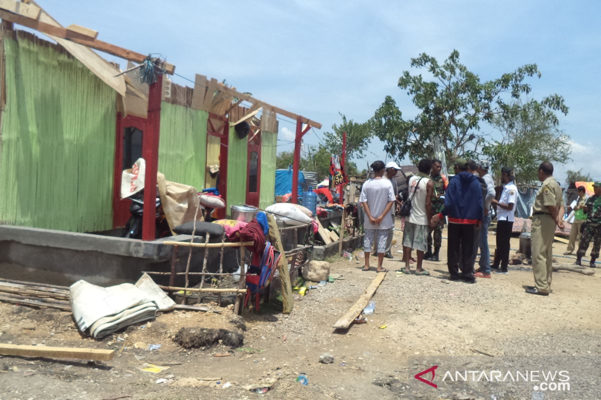 BPBD sebutkan 84 rumah penduduk terdampak bencana angin kencang di Kupang