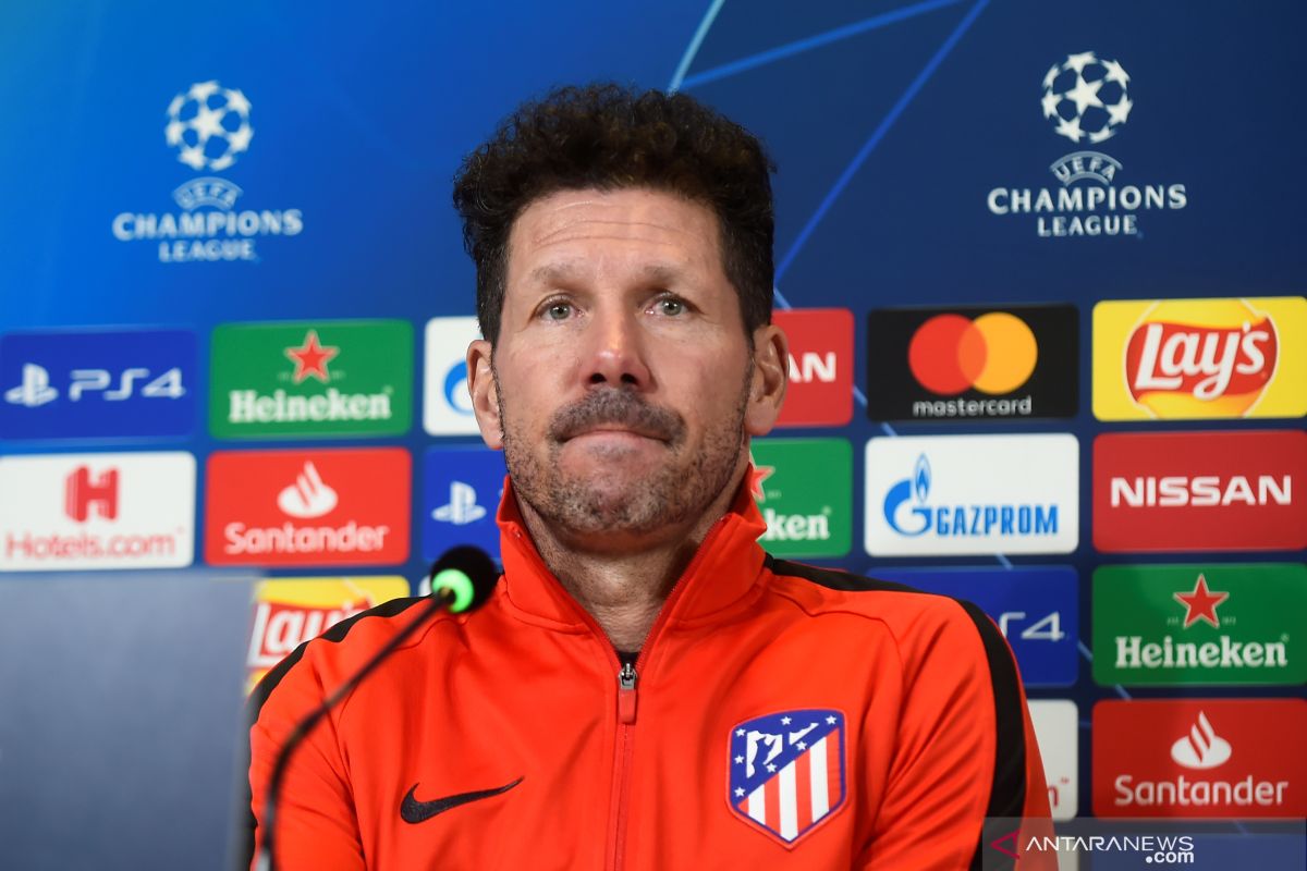 Jelang Atletico lawan Juventus, Simeone  waspada ancaman Ronaldo