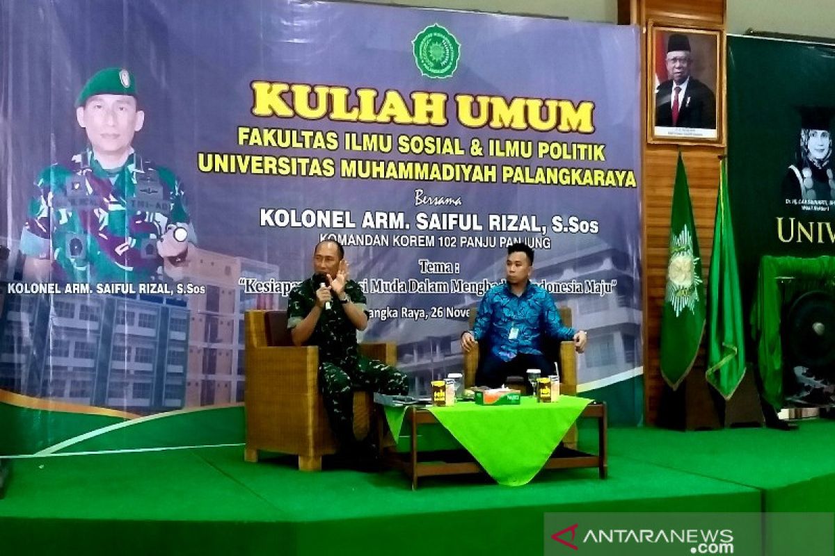 Penguatan SDM generasi muda memperkokoh ketahanan wilayah di Kalteng