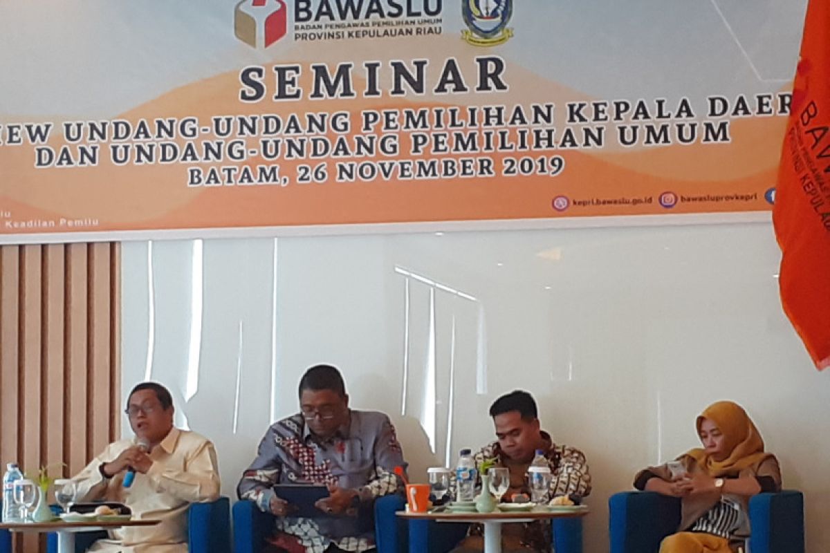 Bawaslu Kepri minta KPU RI segera ganti KPU Batam