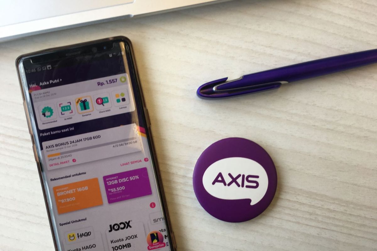 Biar internetan asik terus, download aplikasi AXISnet