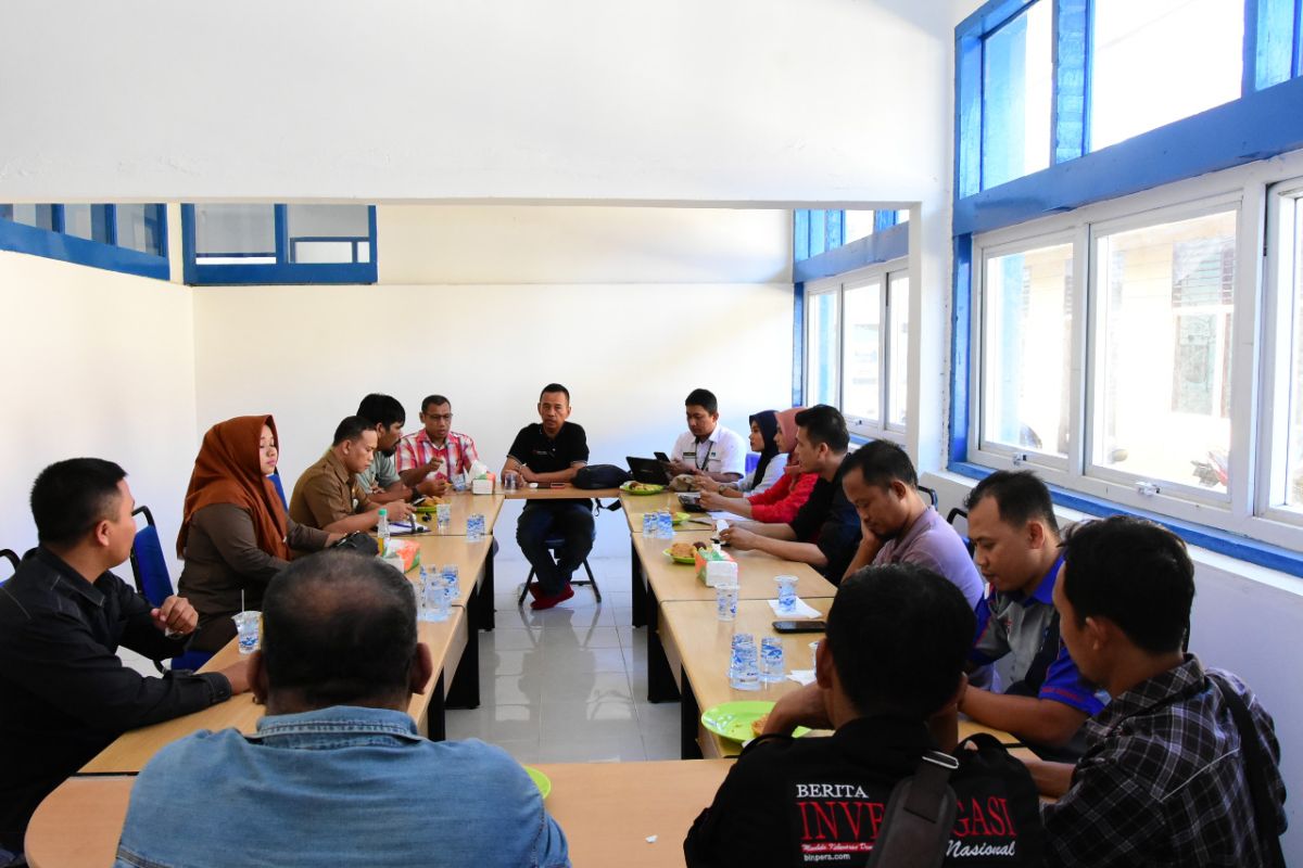 PWI Bengkalis rapat persiapan peresmian gedung baru