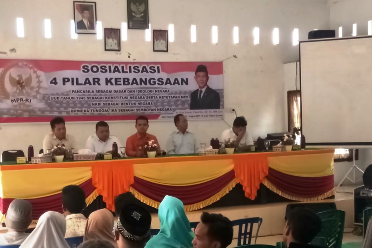 Gus Irawan sosialisasi 4 Pilar Kebangsaan di Tapsel