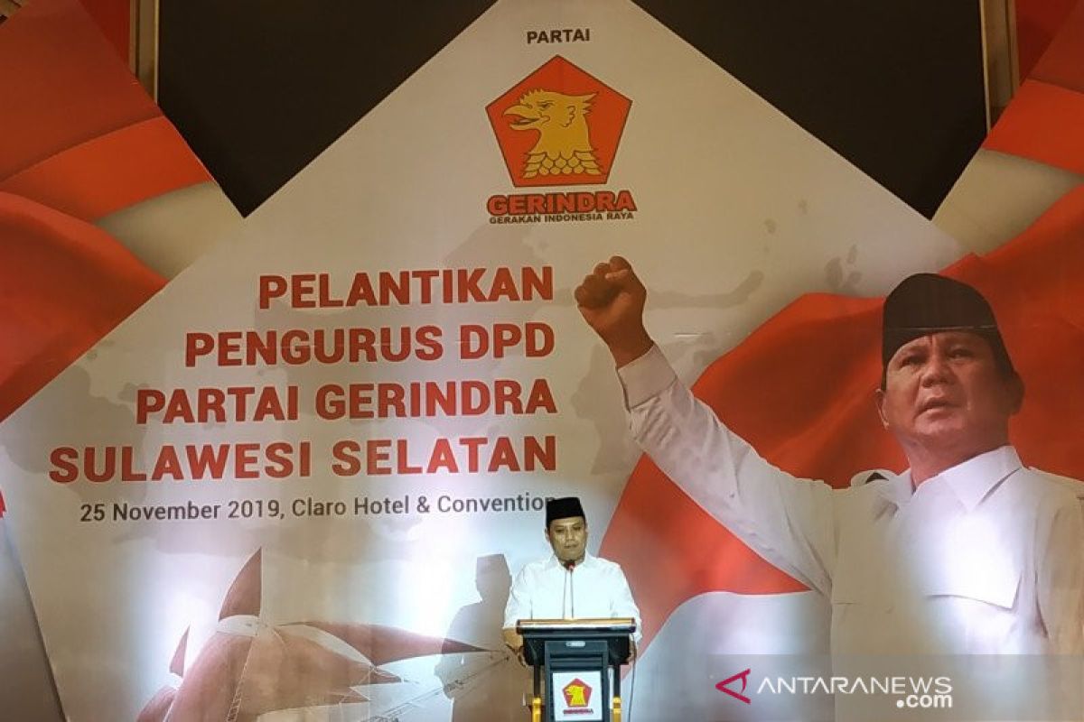 Iwan Aras segera benahi infrastruktur Gerindra Sulsel