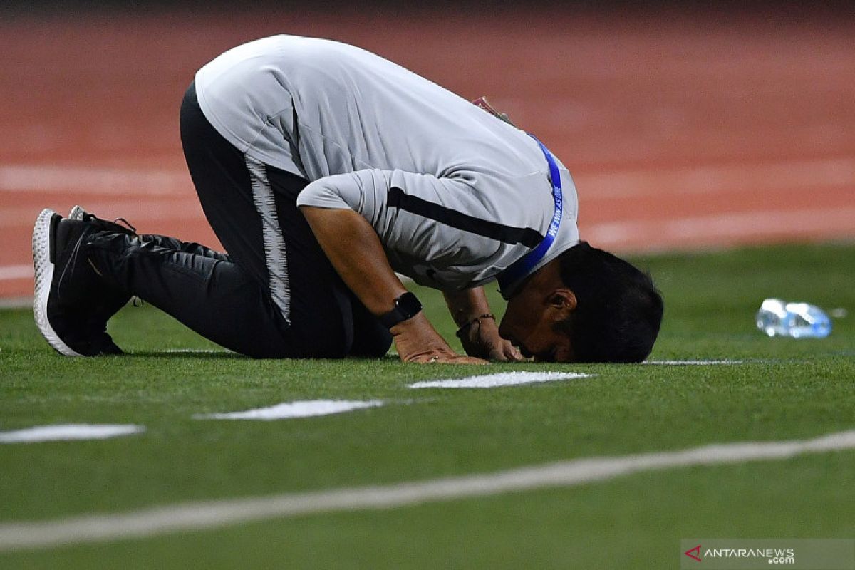 SEA Games 2019: Ini komentar Indra Sjafri setelah Timnas Indonesia lolos semifinal