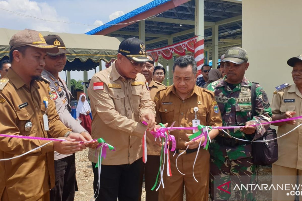 Bupati resmikan Pasar Rakyat Desa Rantau Jaya