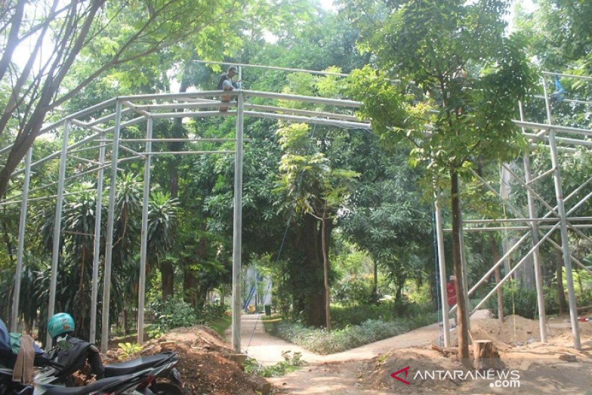 Dorong jadi taman aktif, flying track hutan kota Tangerang diperpanjang 50 meter