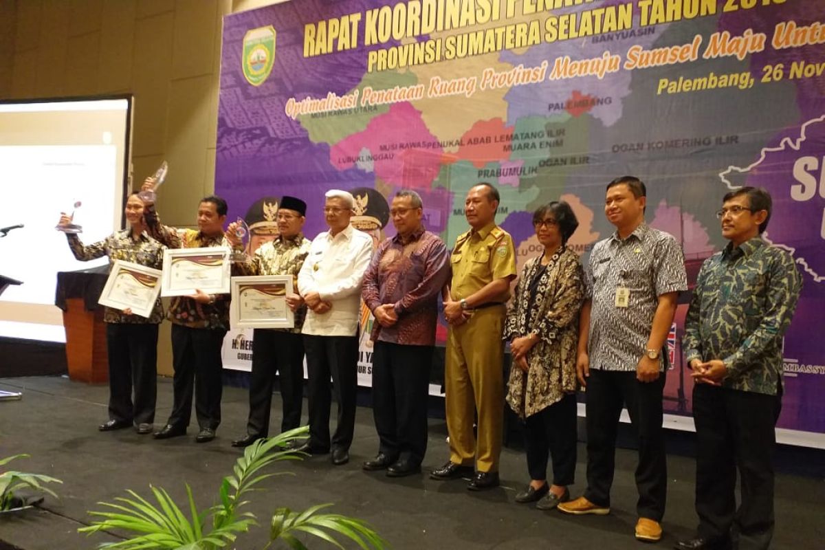 Dua kabupaten di Sumatera Selatan revisi rencana tata ruang