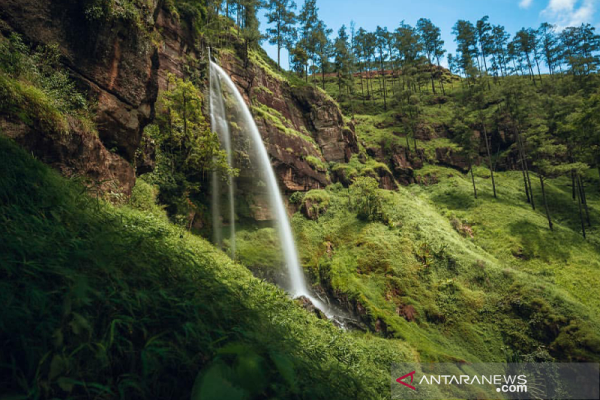 Air terjun Tansaran Bidin surga tersembunyi di Bener Meriah