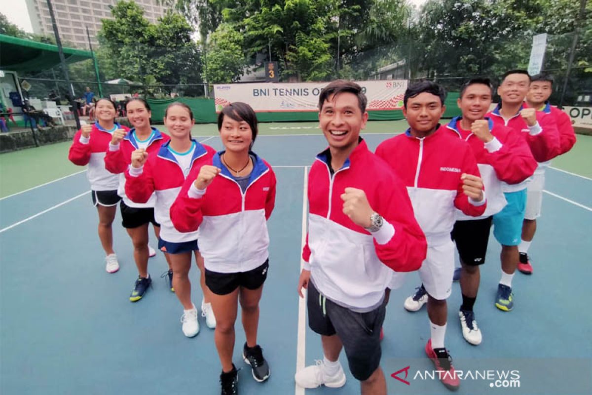 Para petenis Indonesia jadi unggulan pada tiga kategori