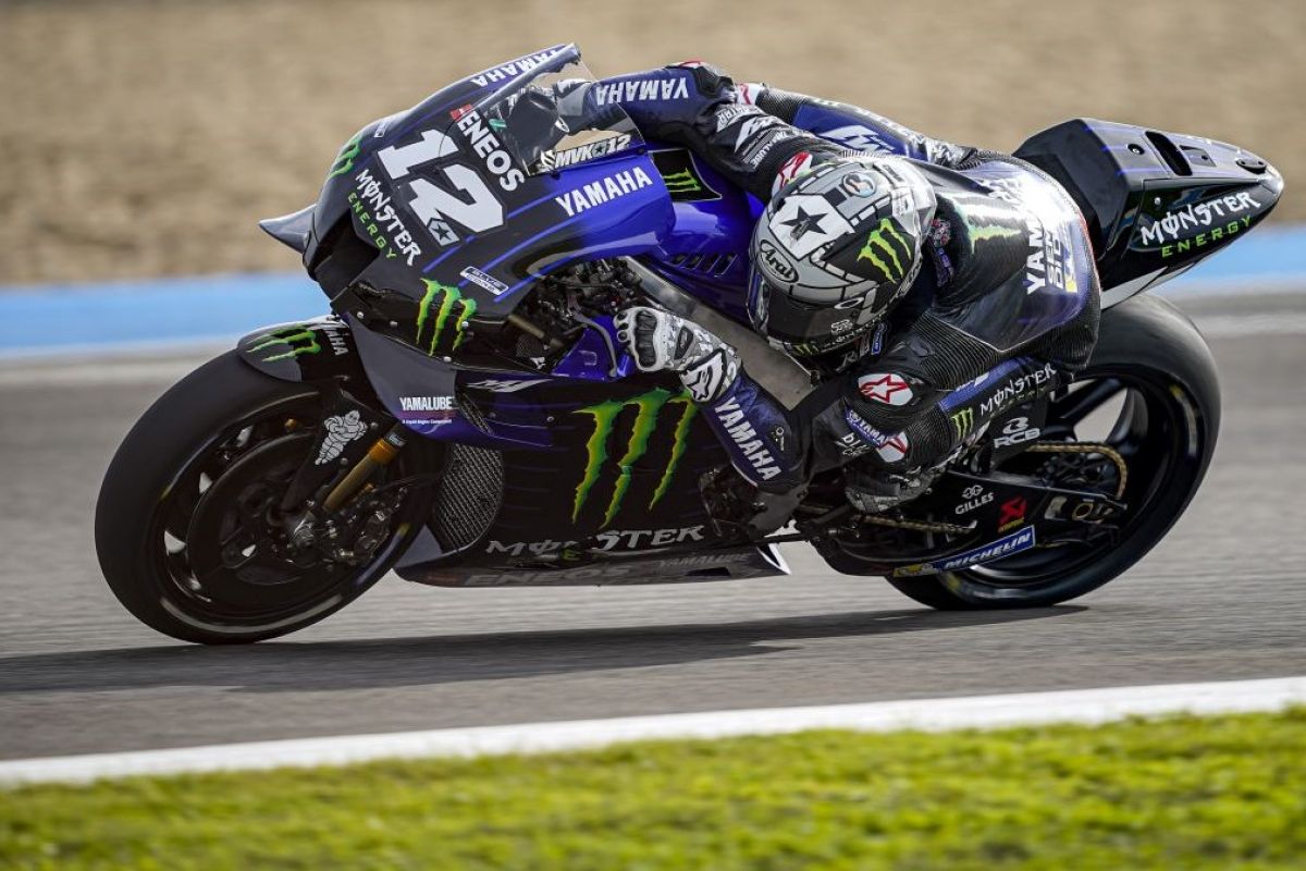 Vinales bawa Yamaha puncaki hari pertama tes pramusim  Jerez