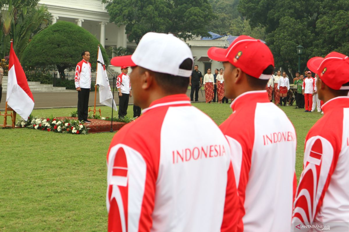 Presiden Jokowi optimistis timnas sepak bola raih kemenangan di SEA Games 2019