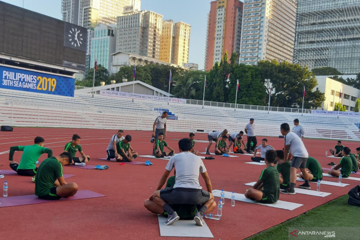 Timnas U-22 Indonesia tak ubah susunan pemain  kontra Singapura