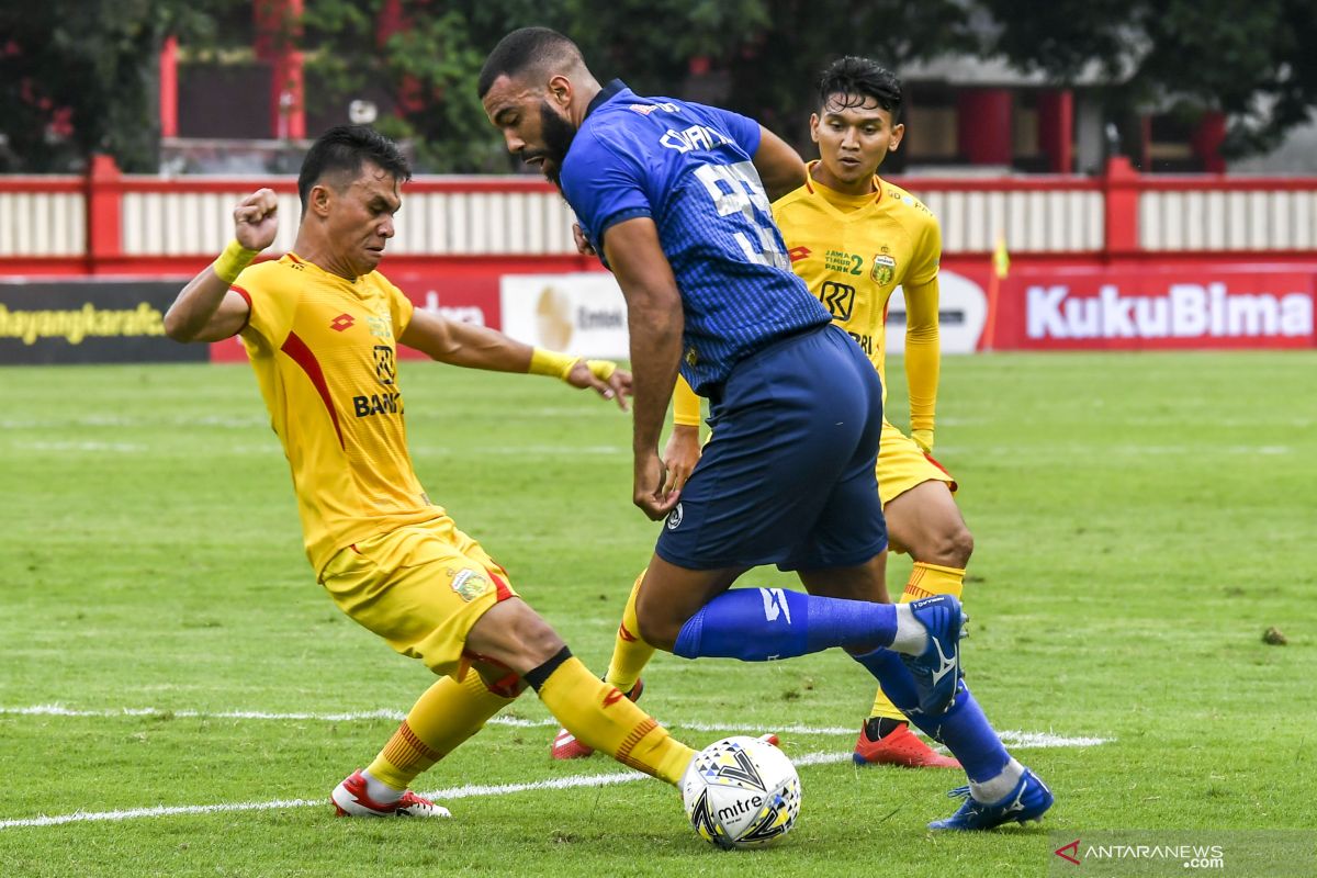 Liga 1 -- Arema FC gagal raih poin sempurna saat menghadapi Kalteng Putra