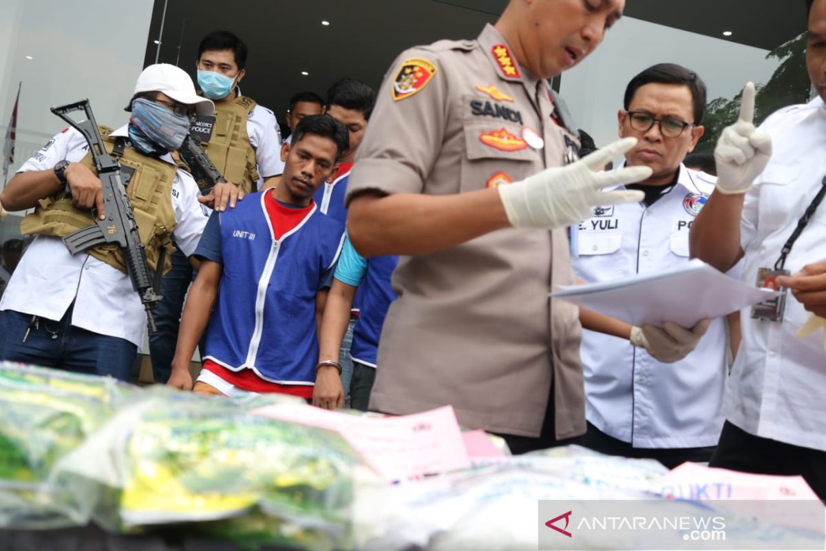 Polrestabes Surabaya ungkap peredaran 7,2 kg sabu-sabu asal Malaysia