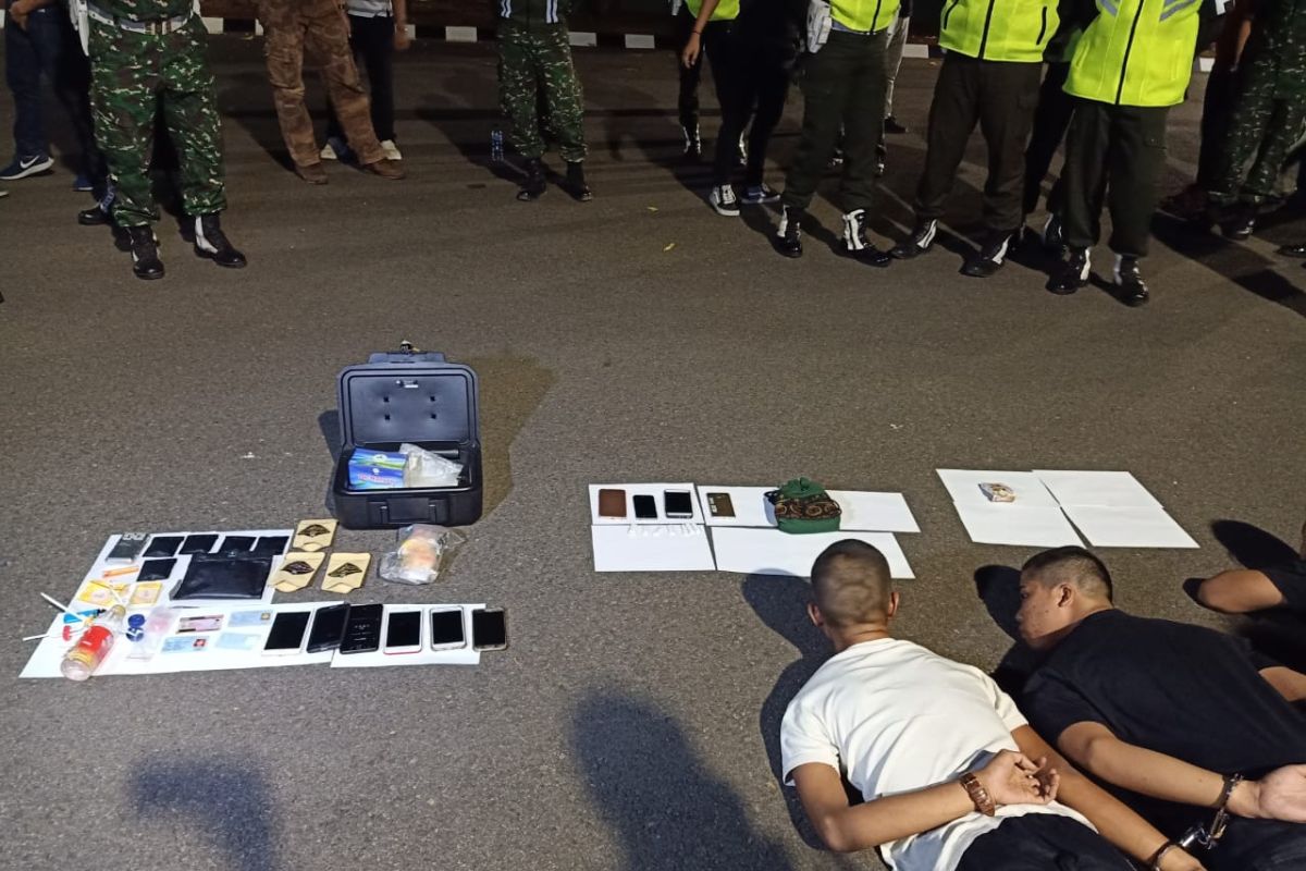 Kodim dan Polres gerebek pengguna narkoba di rumdin TNI