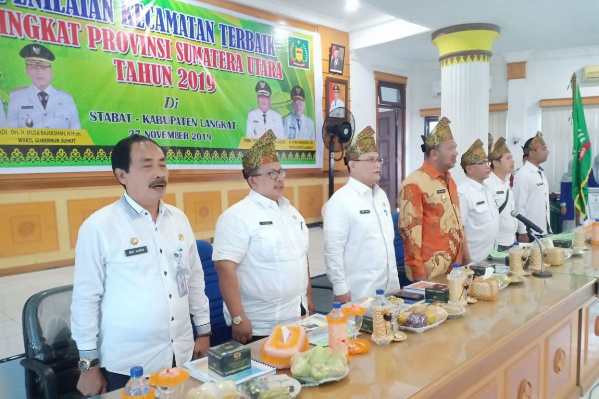 Pematang Jaya Langkat lolos ke final kecamatan terbaik tingkat Sumut
