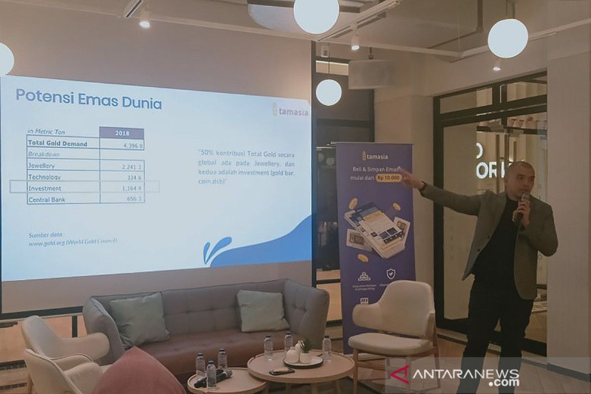 Tamasia-Grab tawarkan emas digital mulai Rp10.000