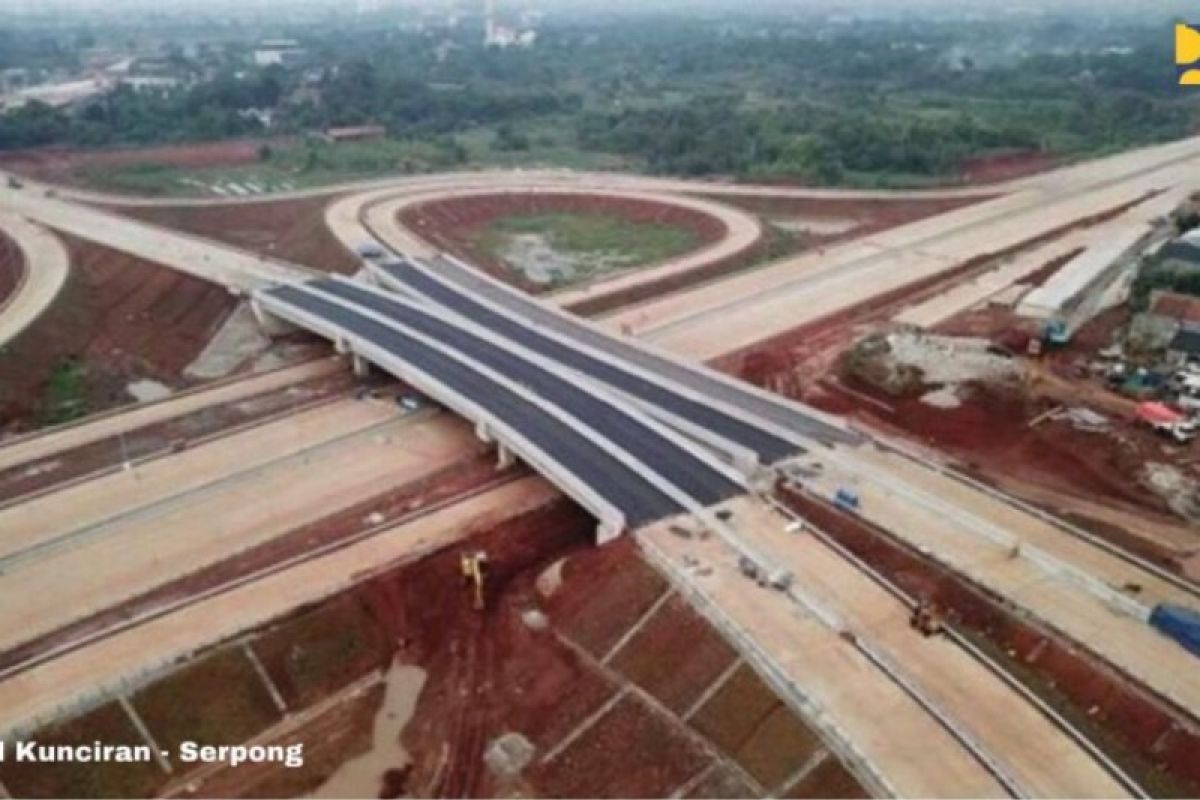 BPJT ungkapkan Tol Kunciran-Serpong siap diresmikan Presiden Jokowi