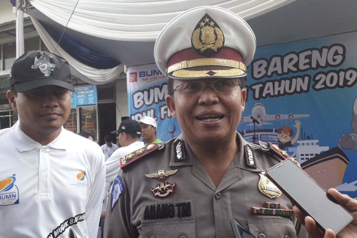 Tiga orang personel Dirlantas Polda Lampung diperiksa Propam