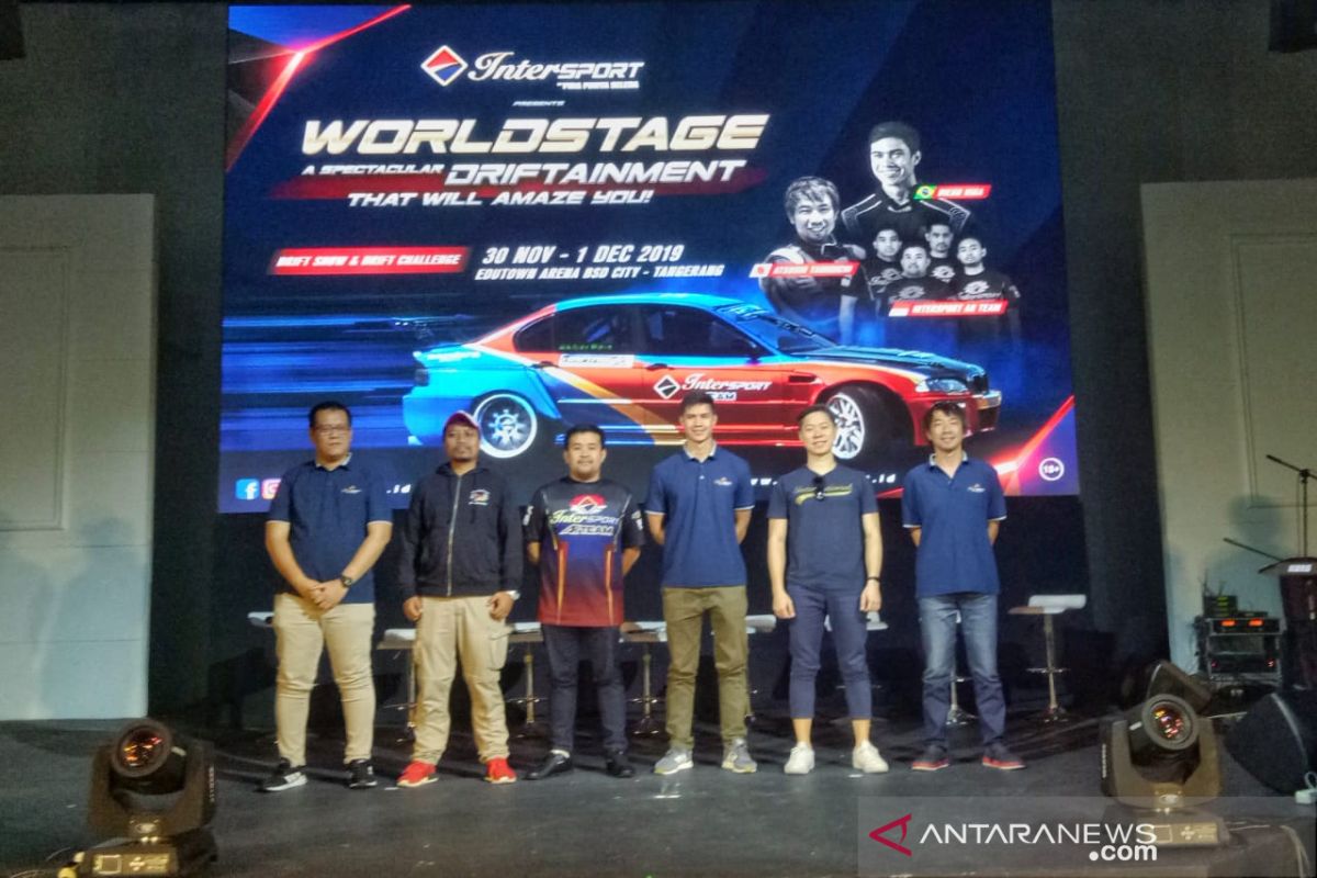 Jagoan drifter Brasil dan Jepang duel di Intersport World Stage 2019