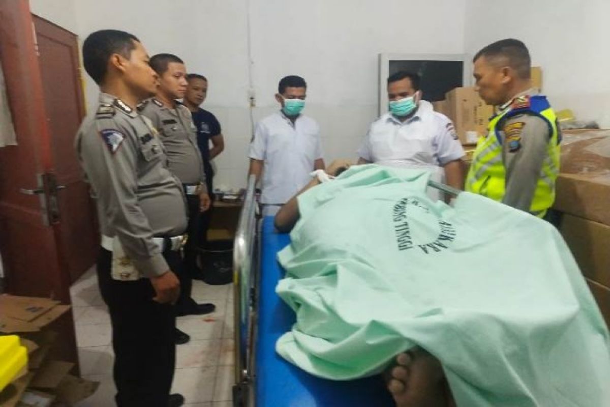 Tabrakan di Tebing Tinggi, dua pengendera sepeda motor tewas