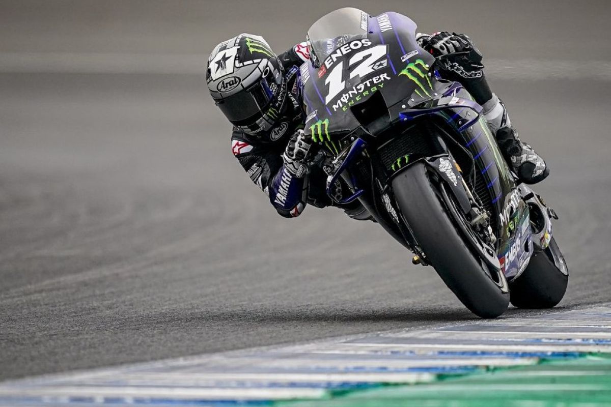 Catatan waktu Vinales belum terkalahkan di tes pramusim Jerez-Angel Nieto