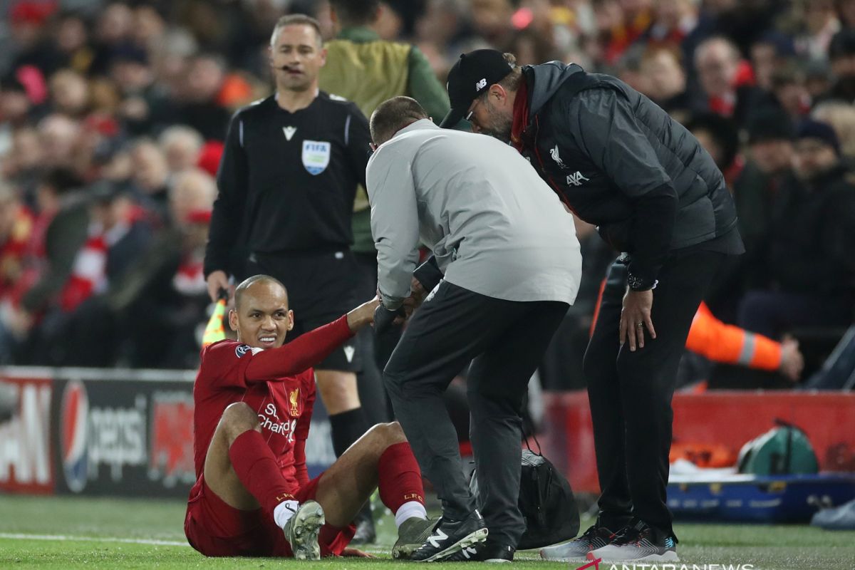 Cedera Fabinho berdampak besar bagi Liverpool, kata Jurgen Klopp