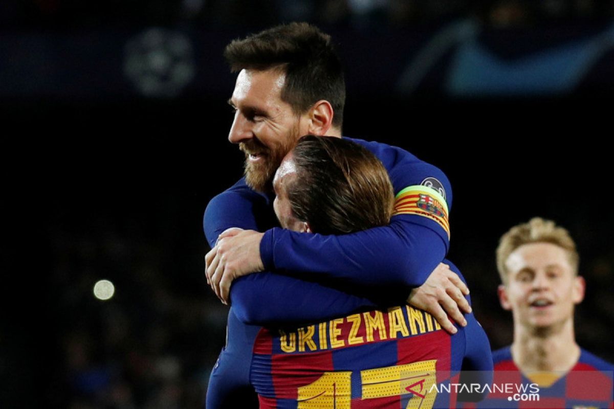 Barcelona melenggang di Liga Champions