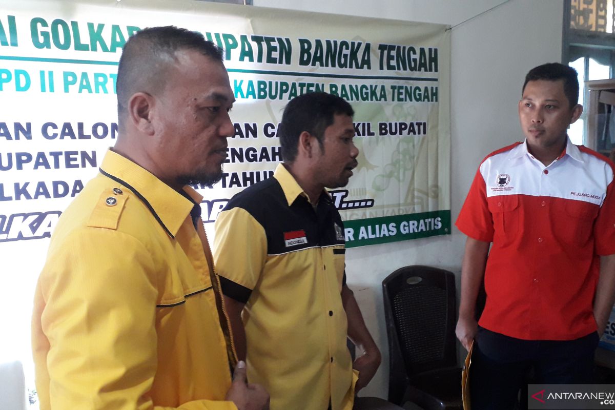 Ketua DPRD Babel daftar ke Partai Golkar Bangka Tengah