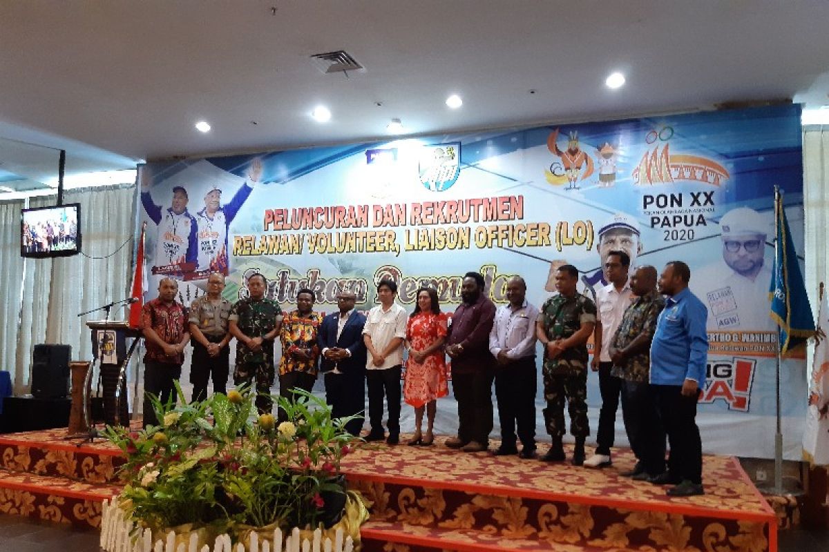 Pemprov Papua menghendaki perekrutan sukarelawan PON XX sesuai prosedur